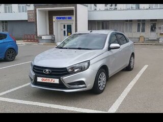 2017 Lada (ВАЗ) Vesta CNG I, белый, 850000 рублей, вид 1
