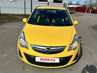 2012 Opel Corsa D Рестайлинг II, жёлтый, 599900 рублей, вид 1