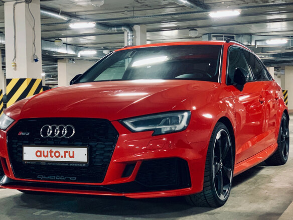2017 Audi RS 3 II (8V) Рестайлинг, красный - вид 2