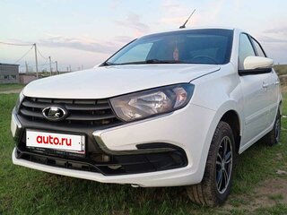 2019 Lada (ВАЗ) Granta I Рестайлинг, белый, 830000 рублей, вид 1