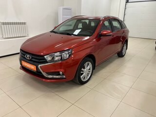 2018 Lada (ВАЗ) Vesta SW I, красный, 1020000 рублей, вид 1