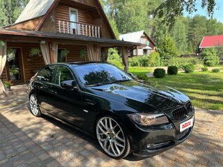 2009 BMW 3 серии 318i V (E90/E91/E92/E93) Рестайлинг, чёрный, 990000 рублей, вид 1