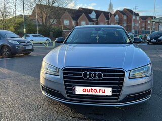 2015 Audi A8 III (D4) Рестайлинг, серебристый, 1350000 рублей, вид 3