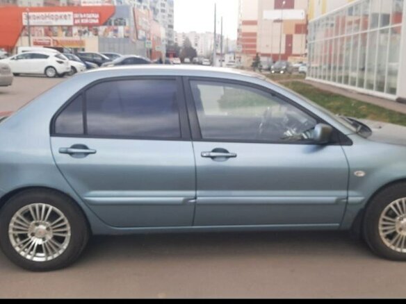2006 Mitsubishi Lancer IX Рестайлинг, голубой, 350000 рублей - вид 1