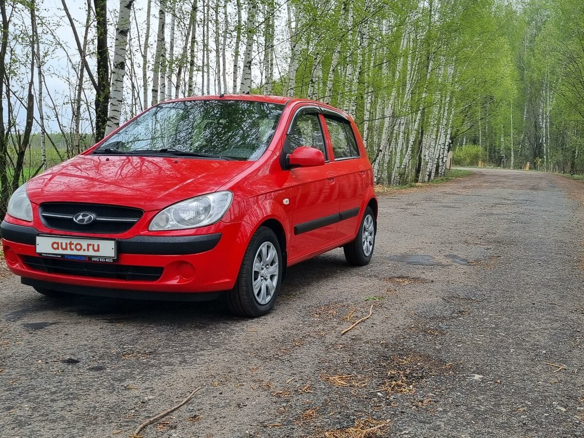 Купить б/у Hyundai Getz I Рестайлинг 1.4 AT (97 л.с.) бензин автомат в ...