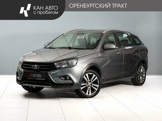 2018 Lada (ВАЗ) Vesta SW Cross I, серый, 970000 рублей, вид 1