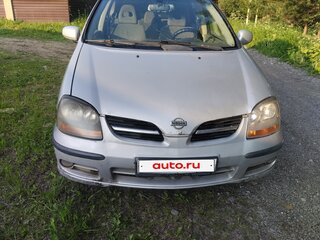 2001 Nissan Almera Tino I, серебристый, 170000 рублей, вид 1