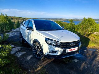 2021 Lada (ВАЗ) Vesta SW Cross I, белый, 1450000 рублей, вид 1