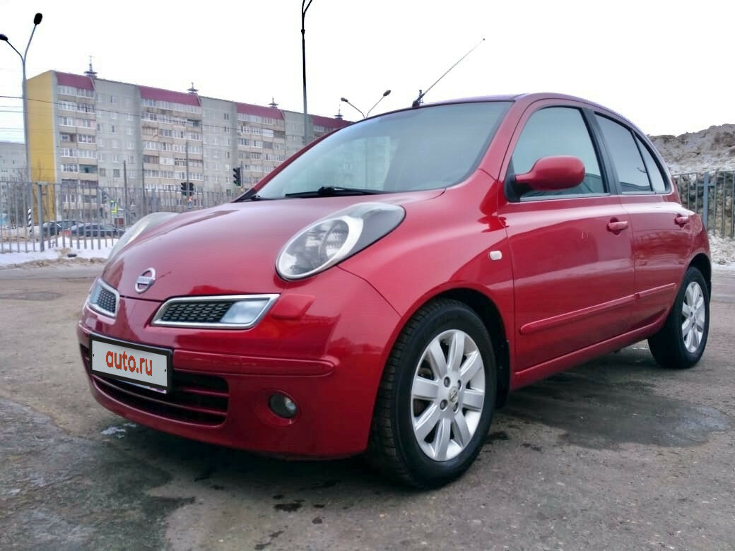 Ниссан Микра 2007 1 2 автомат
