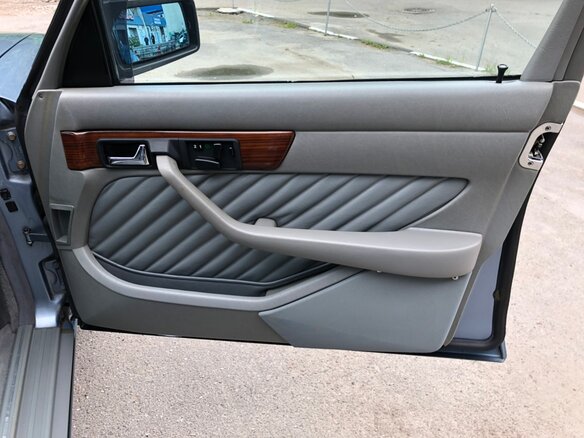 1991 Mercedes-Benz S-Класс 420 II (W126) Рестайлинг, голубой - вид 12