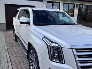 2016 Cadillac Escalade ESV IV, белый, 3600000 рублей, вид 1