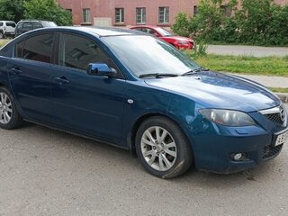 2006 Mazda 3 I (BK) Рестайлинг, синий, 430000 рублей, вид 1