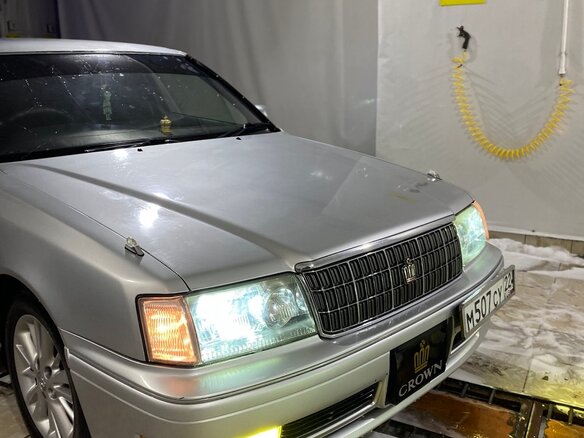 1998 Toyota Crown X (S150), серый, 650000 рублей - вид 15