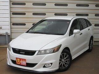 2013 Honda Stream II Рестайлинг, белый, 1180000 рублей, вид 1