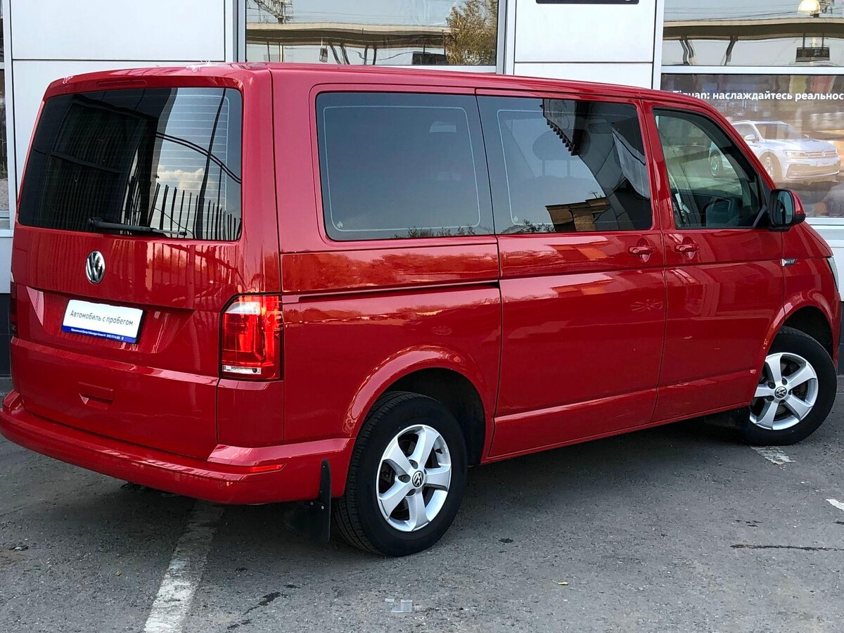 Volkswagen Caravelle (T4) 2.5 дизельный 1999 Красный на DRIVE2