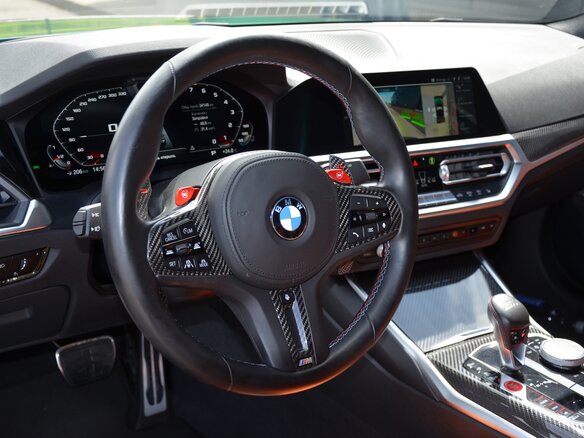 2021 BMW M3 Competition Package VI (G80), зелёный, 7213350 рублей - вид 17