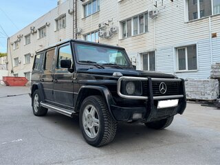 1998 Mercedes-Benz G-Класс 500 II (W463), чёрный, 1250000 рублей, вид 2