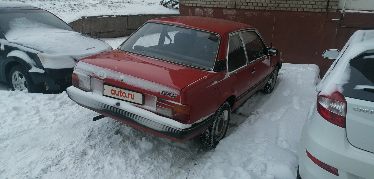Опель аскона 1982