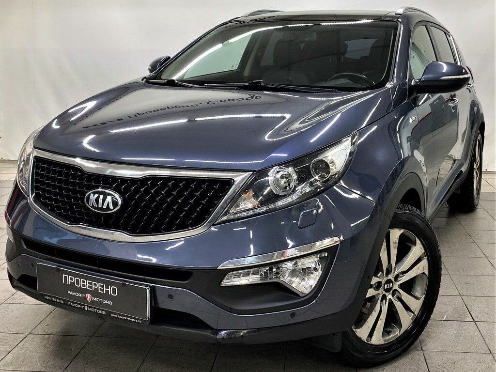 Купить б/у Kia Sportage III Рестайлинг 2.0 AT (150 л.с.) 4WD бензин ...
