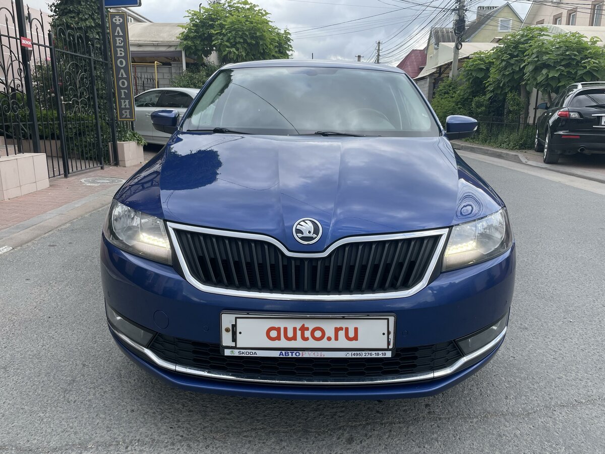 Купить б/у Skoda Rapid I Рестайлинг 1.4 AMT (125 л.с.) бензин робот в ...