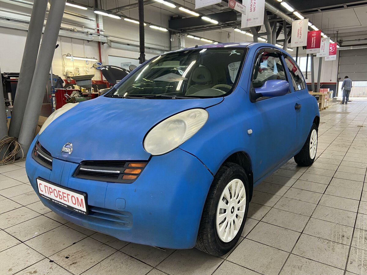 Nissan Micra 2003 Blue