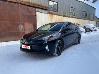 2016 Toyota Prius IV (XW50), чёрный, 1900000 рублей, вид 1