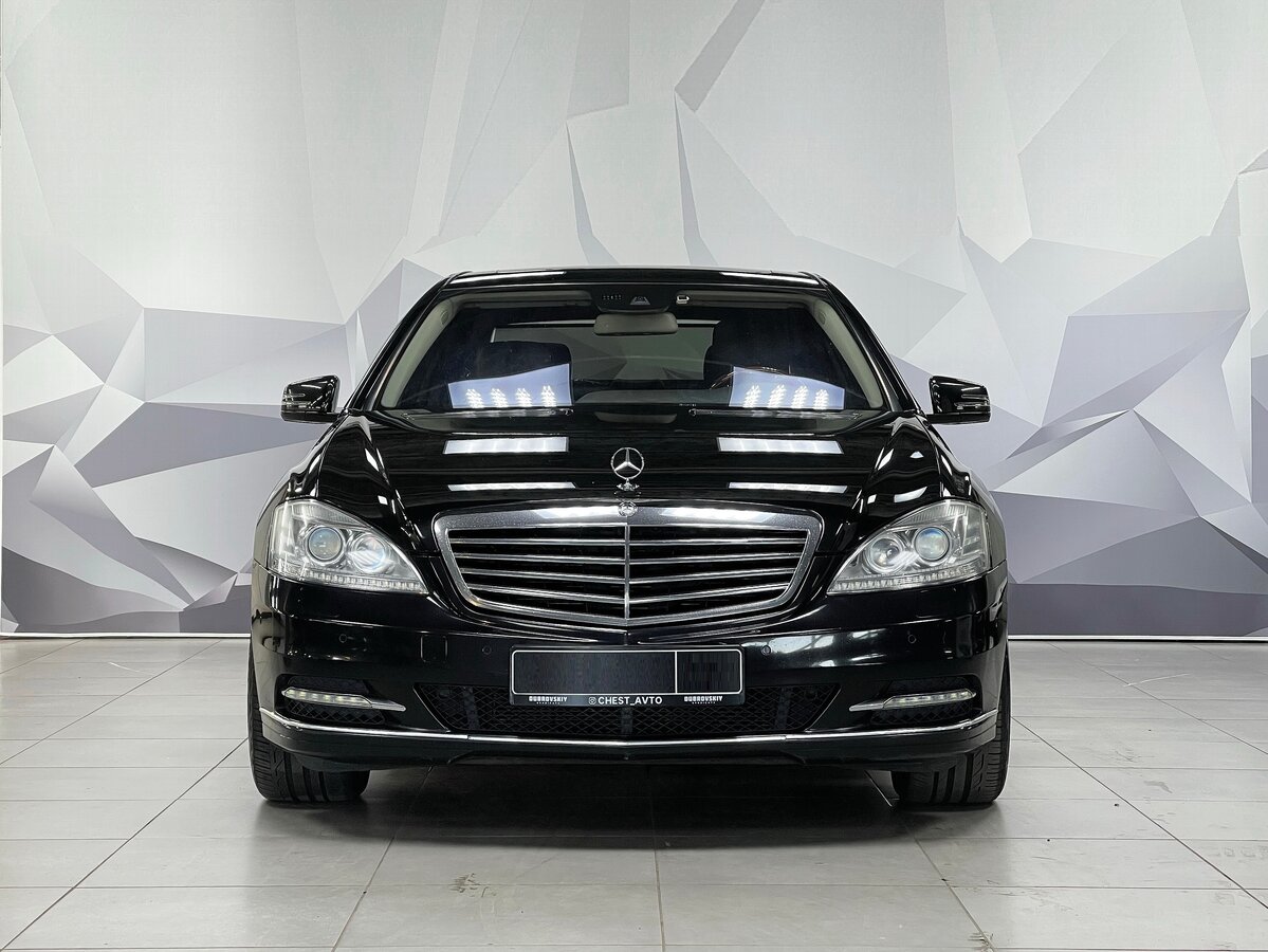 2011 Mercedes-Benz S-Класс 500 Long V (W221) Рестайлинг, чёрный - вид 5