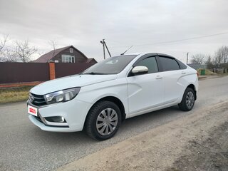 2019 Lada (ВАЗ) Vesta I, белый, 820000 рублей, вид 1