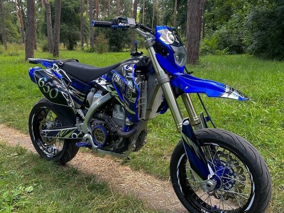 2010 Yamaha WR450F, синий, 530000 рублей - вид 2