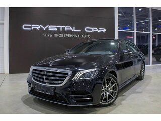 2017 Mercedes-Benz S-Класс 400 d VI (W222, C217) Рестайлинг, чёрный, 5990000 рублей, вид 1
