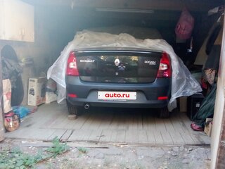 2012 Renault Logan I Рестайлинг, чёрный, 850000 рублей, вид 1