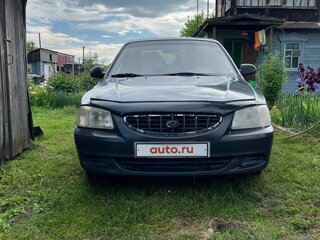 2008 Hyundai Accent ТагАЗ II, серый, 337000 рублей, вид 1