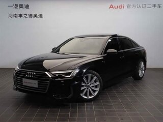 2020 Audi A6 45 TFSI Long V (C8), чёрный, 3645000 рублей, вид 1