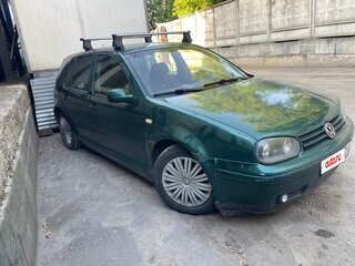 1999 Volkswagen Golf IV, зелёный, 325000 рублей, вид 1