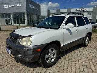 2001 Hyundai Santa Fe I, белый, 325000 рублей, вид 1