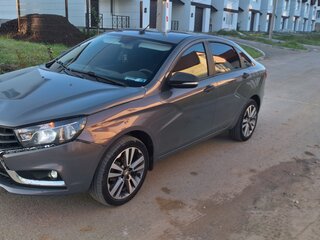 2016 Lada (ВАЗ) Vesta I, серый, 575000 рублей, вид 1