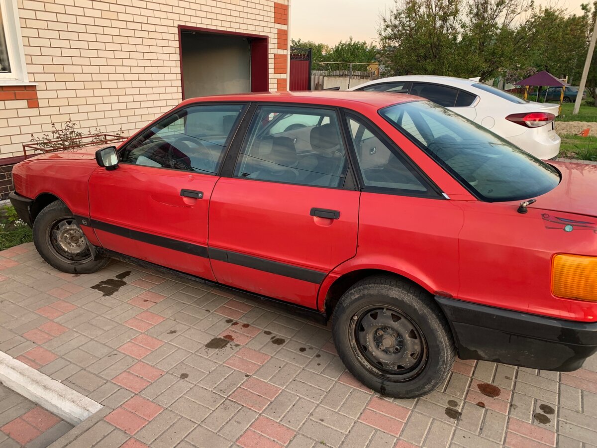 Ауди 80 авант спойлер