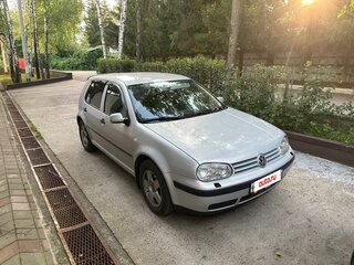 1999 Volkswagen Golf IV, серебристый, 450000 рублей, вид 1