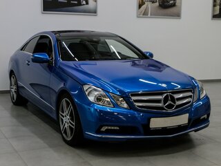 2009 Mercedes-Benz E-Класс 350 IV (W212, S212, C207), синий, 1368900 рублей, вид 1