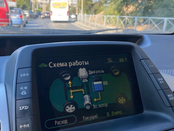 2006 Toyota Prius II Рестайлинг (XW20), красный, 720000 рублей - вид 5