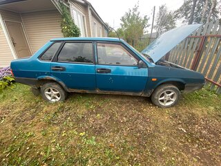 2000 Lada (ВАЗ) 21099, синий, 80000 рублей, вид 1