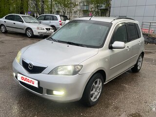 2004 Mazda 2 I (DY), серебристый, 285000 рублей, вид 1