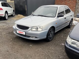 2008 Hyundai Accent ТагАЗ II, серебристый, 550000 рублей, вид 1