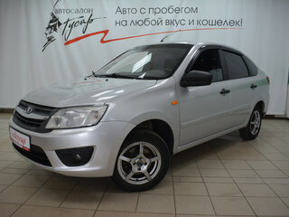 2015 Lada (ВАЗ) Granta I, серебристый, 498000 рублей, вид 1