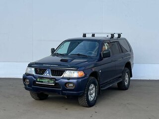 2006 Mitsubishi Pajero Sport I Рестайлинг, синий, 599000 рублей, вид 1