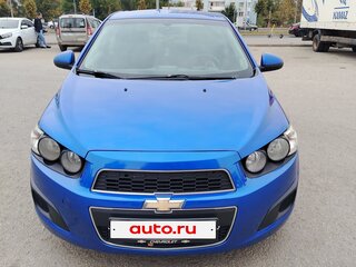 2012 Chevrolet Aveo II, синий, 599999 рублей, вид 1