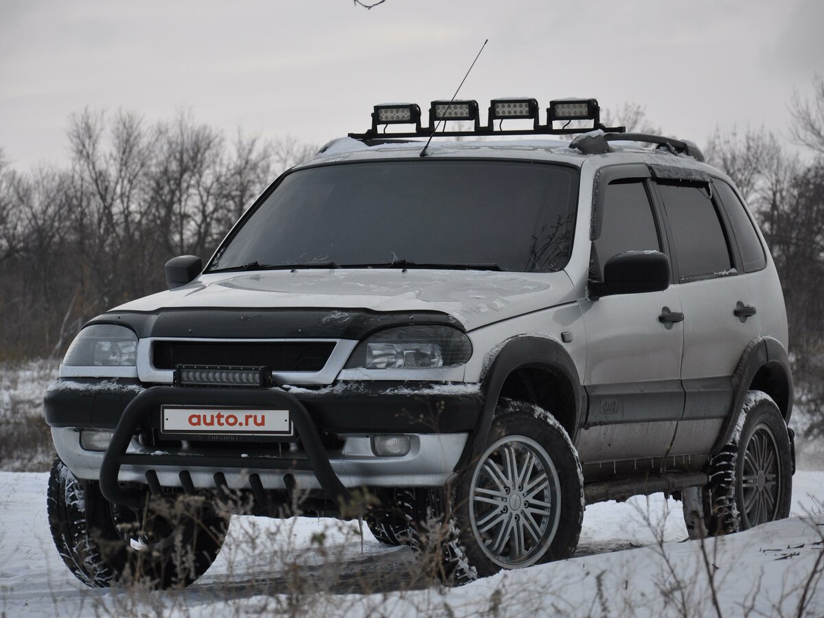 Шеви Нива зимой