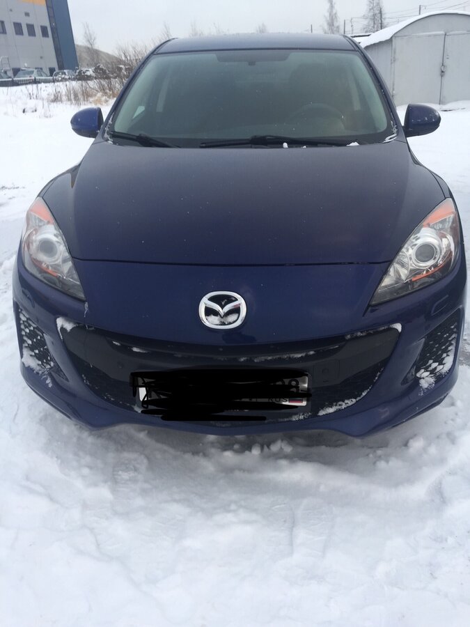 Mazda 3 bl рестайлинг