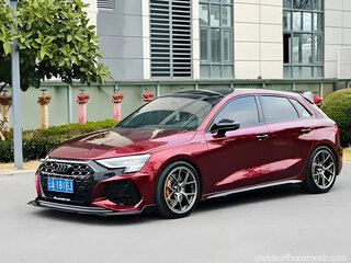 2021 Audi A3 Sportback 35 TFSI IV (8Y), красный, 1930099 рублей, вид 1