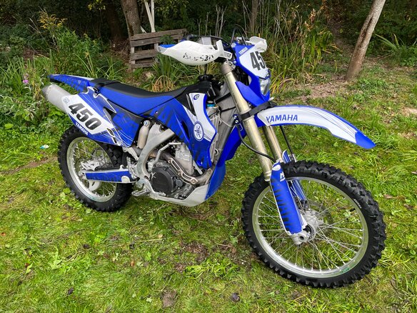 2011 Yamaha WR450F, синий, 480000 рублей - вид 28